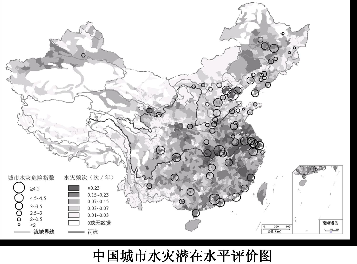 Risk Analysis Graph of China&#039;s Floods