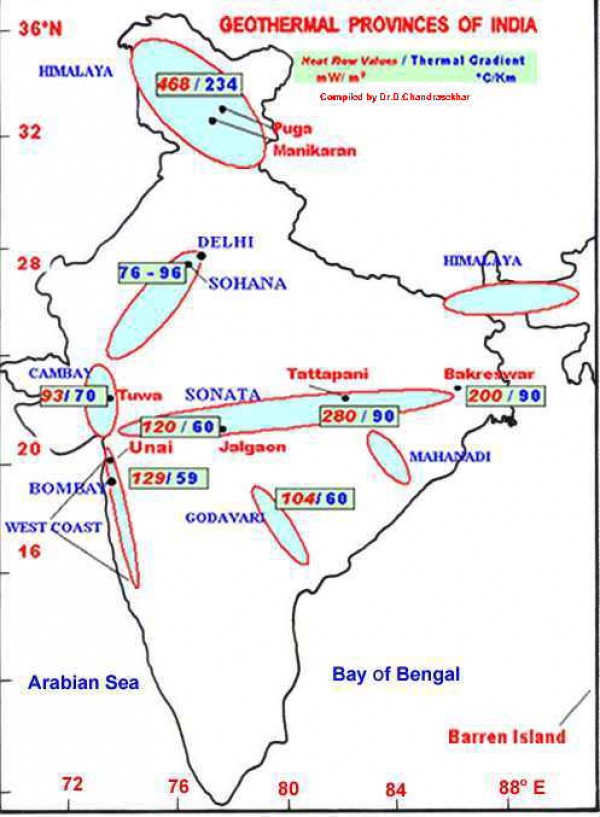 Geothermal Sources in India