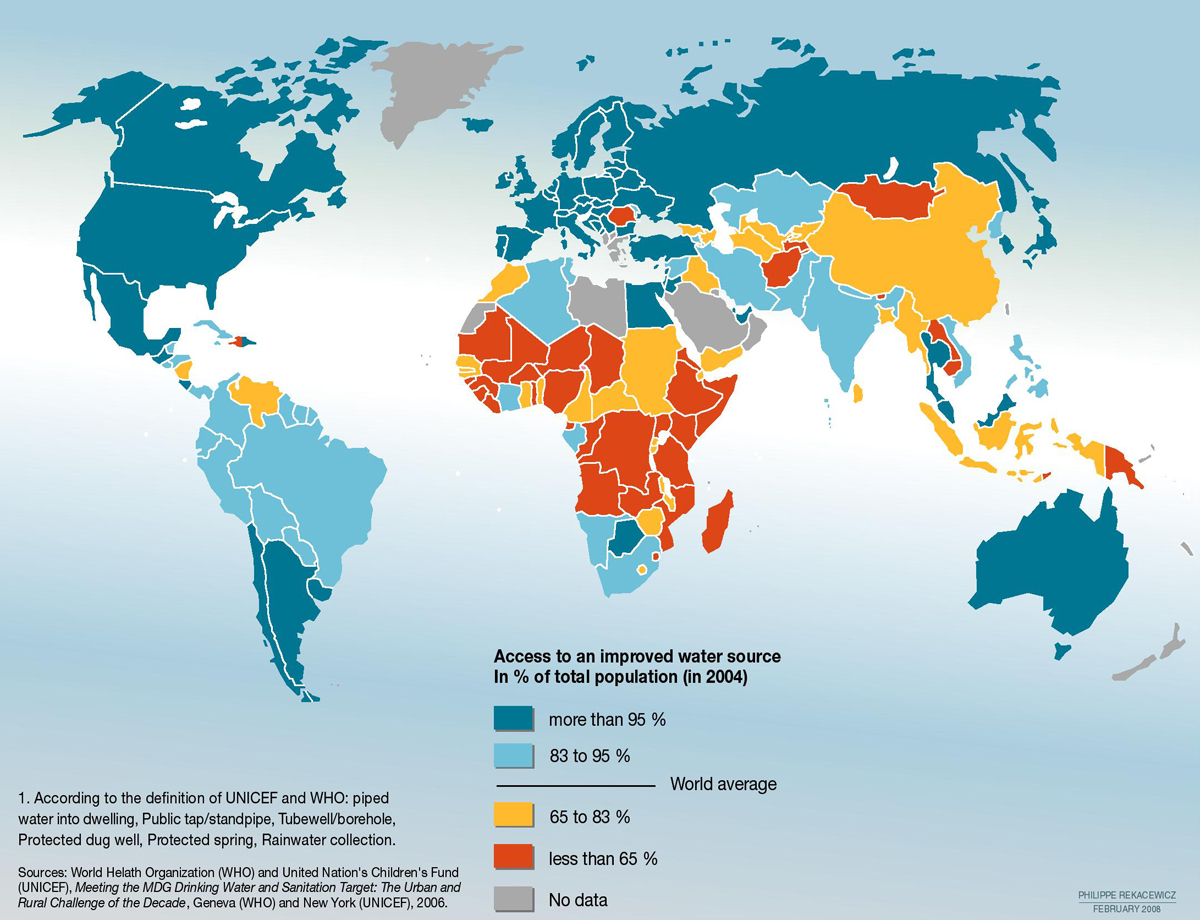 Global Image of Access to Water