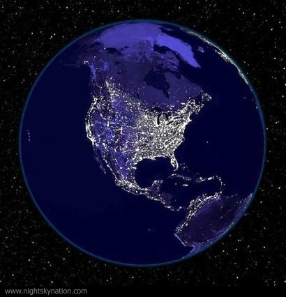 The Earth at Night