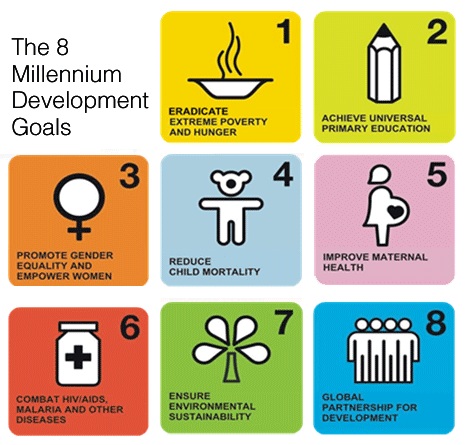 The 8 Millennium Development Goals