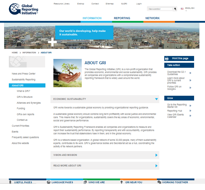 Global Reporting Initiative 