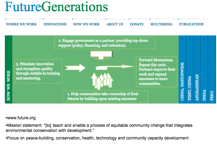 Future Generations: An Organization Working to Alleviate Poverty