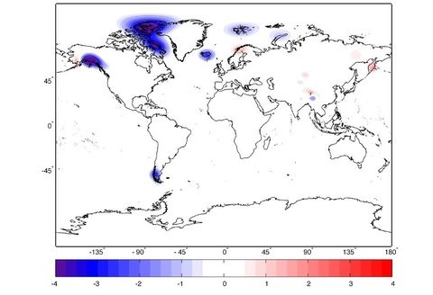 From 2 Satellites, the Big Picture on Ice Melt